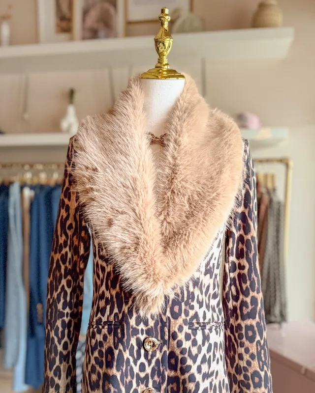 Vintage Camel Fox Fur Collar sold by Care Tucker