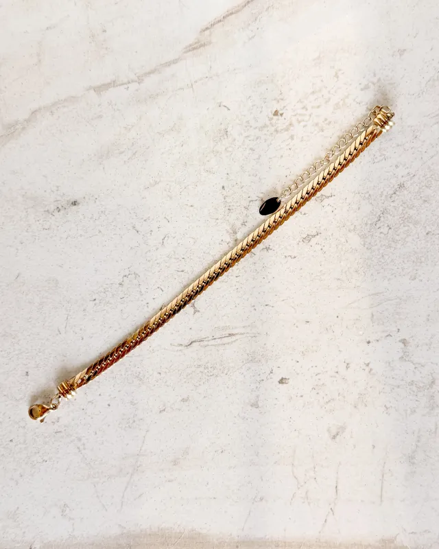 seri GOLD CHAIN BRACELET sold by Care Tucker