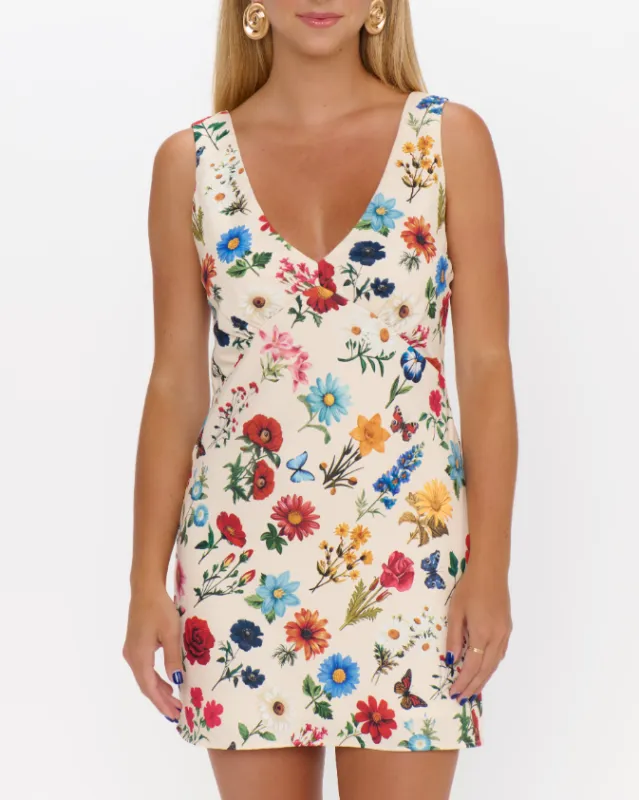 Emily Mini Dress - French Floral sold by Care Tucker