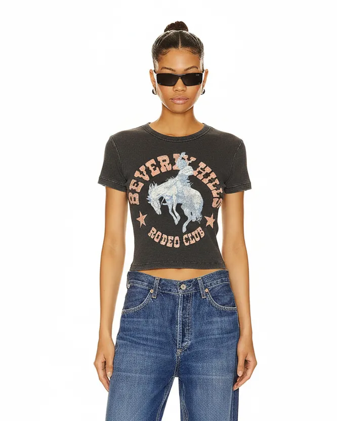 Beverly Hills Rodeo Club Perfect Tee sold by Care Tucker