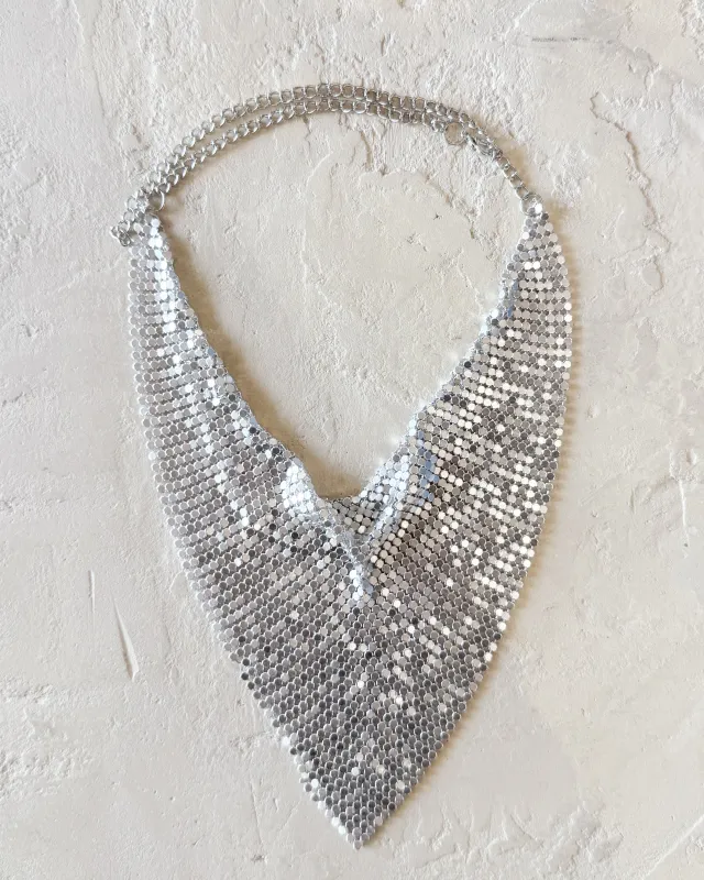 Mesh Necklace made by Care Tucker