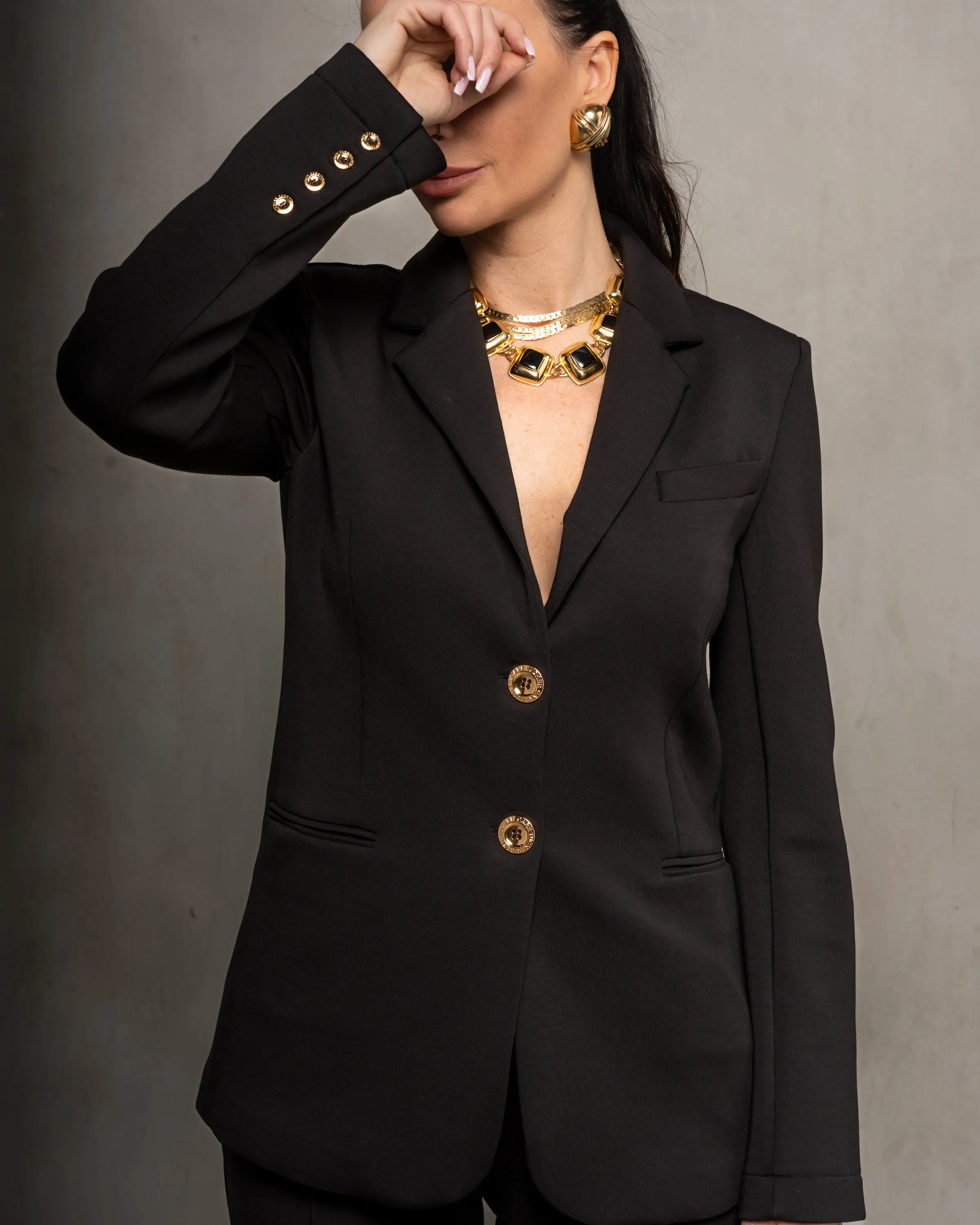 Morrison Ultra Luxe Blazer Black sold by Care Tucker product image thumbnail 5