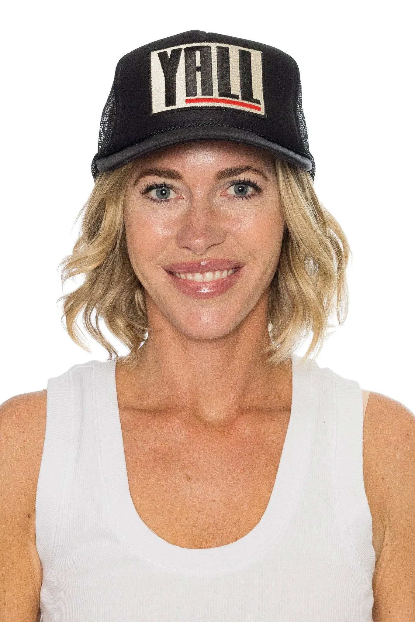 Yall Trucker Hat in Black sold by Care Tucker product image thumbnail 4