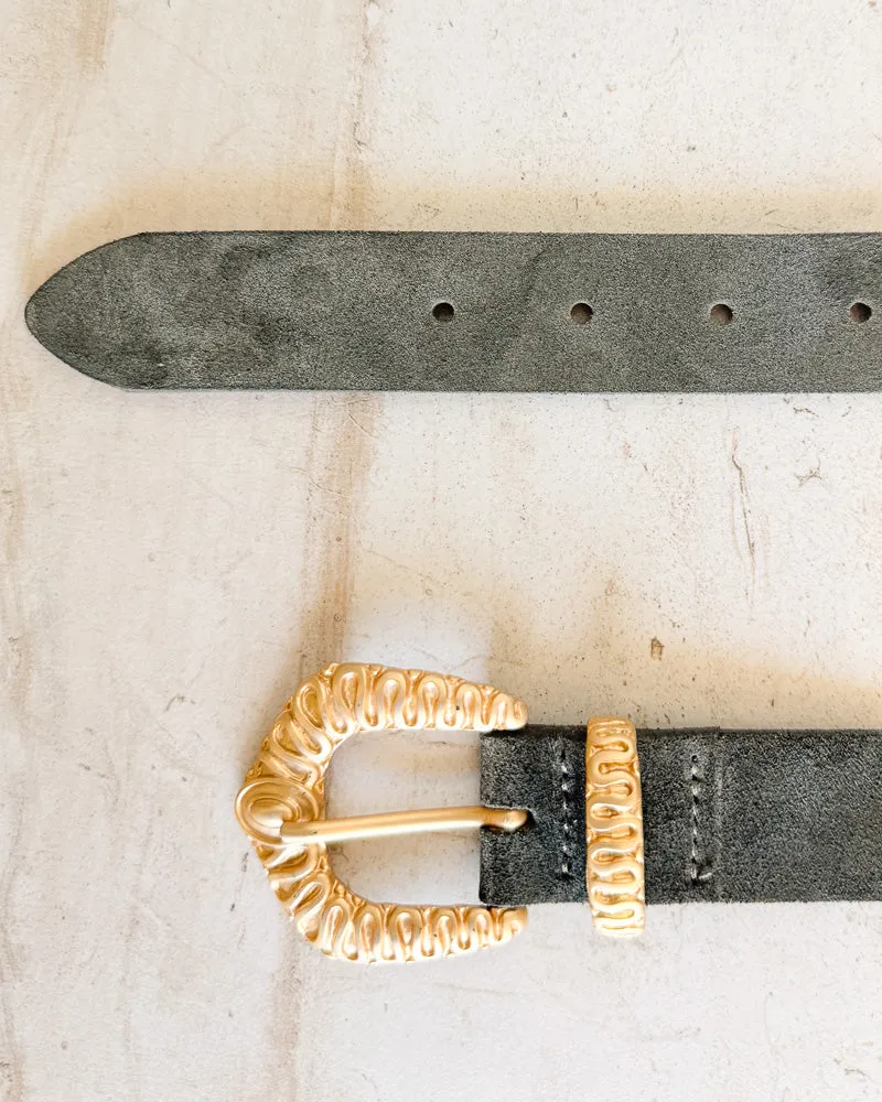 Matte Gold Olive Belt sold by Care Tucker product image thumbnail 2