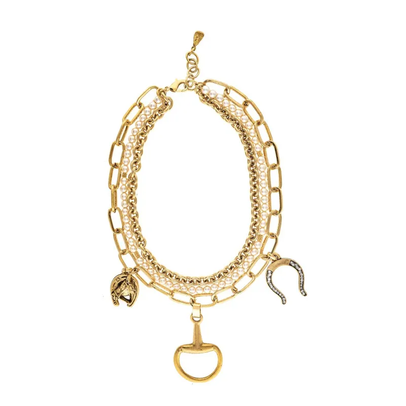 Graysen Charm Necklace made by Care Tucker