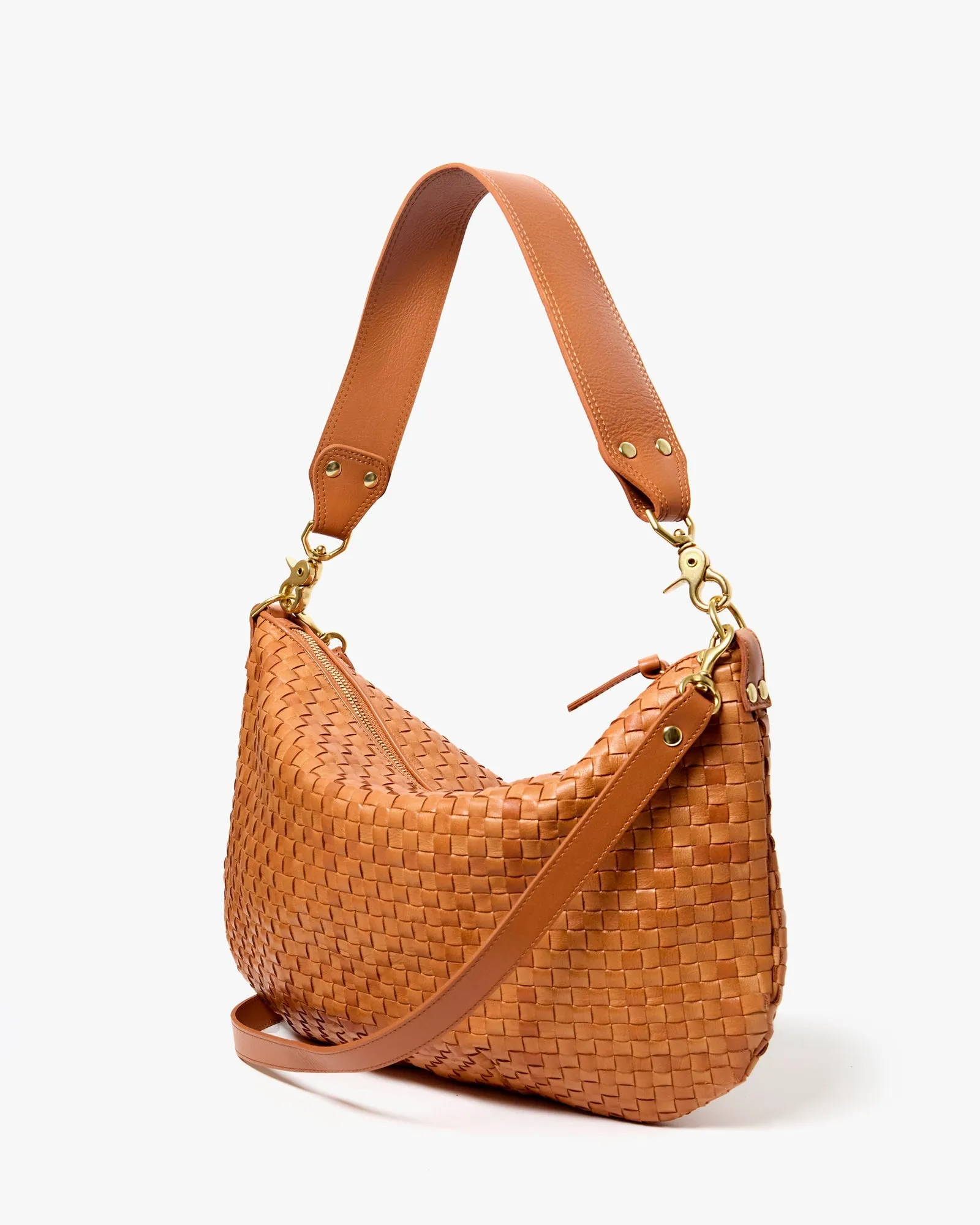 Moyen Messenger Natural Woven Checker sold by Care Tucker product image thumbnail 5