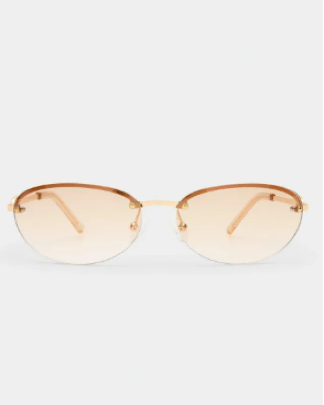 SLINKY | GOLD LIGHT BROWN GRAD made by Le Specs