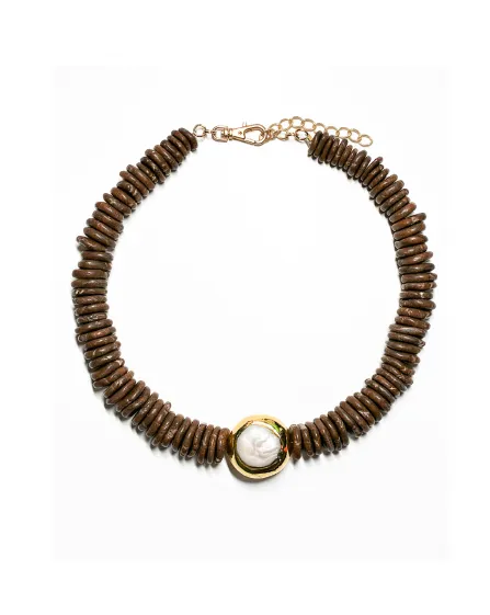 Sariah Brown Necklace sold by Care Tucker