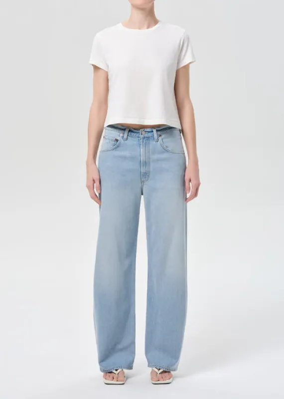 Low Curve Jean In memory (flyweight) made by Agolde