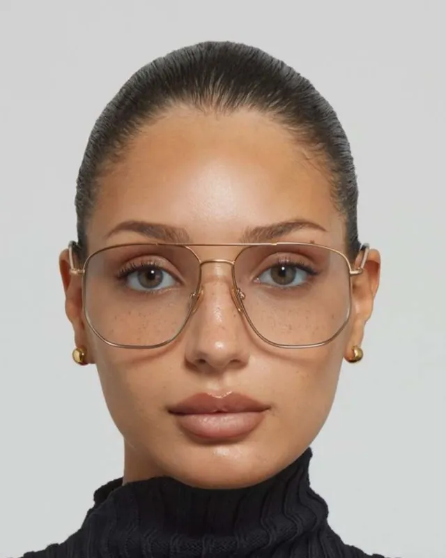 CELINE IN GOLD METAL made by Care Tucker