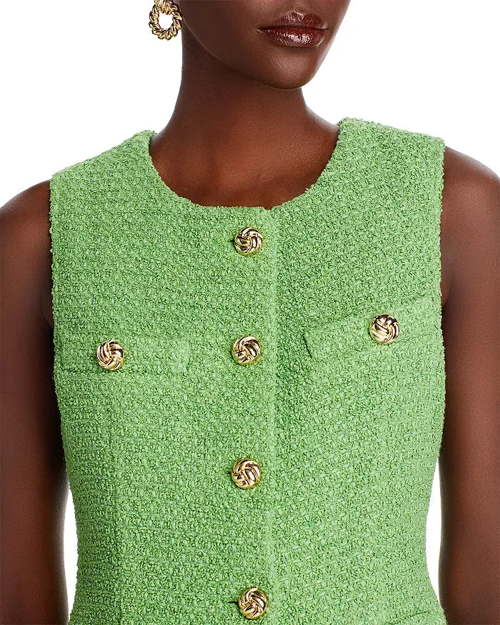 Tweed Button Trim Split Top sold by Care Tucker product image thumbnail 5