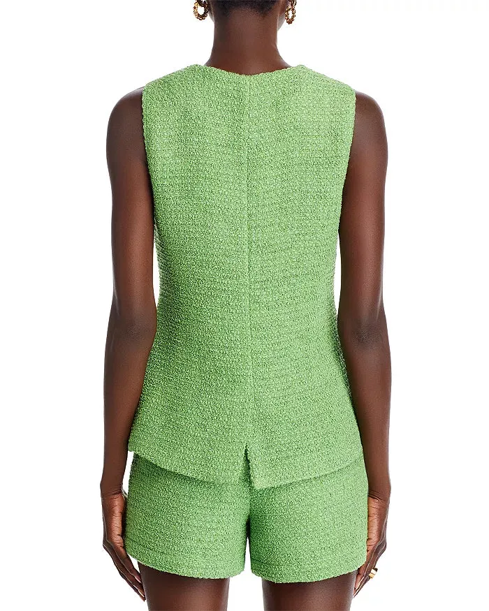 Tweed Button Trim Split Top sold by Care Tucker product image thumbnail 3