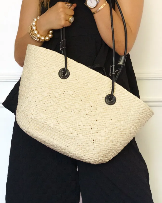 The Straw Tote sold by Care Tucker