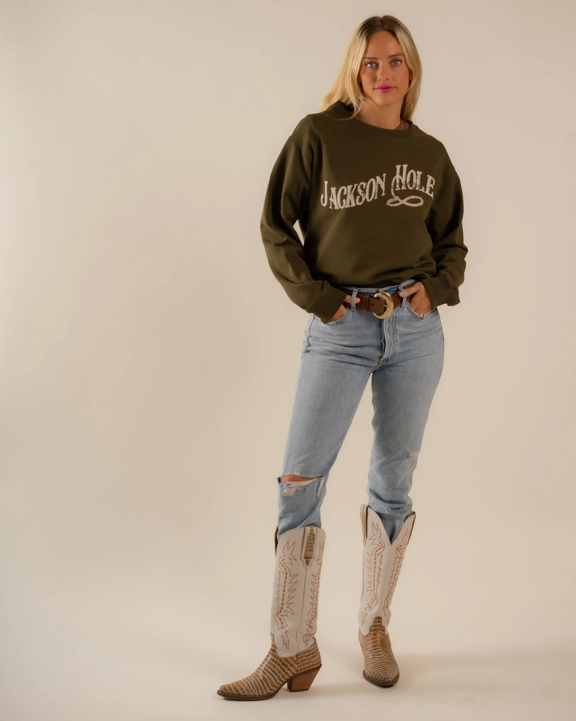 90’s Baggy Crewneck Jackson Hole sold by Care Tucker product image thumbnail 3