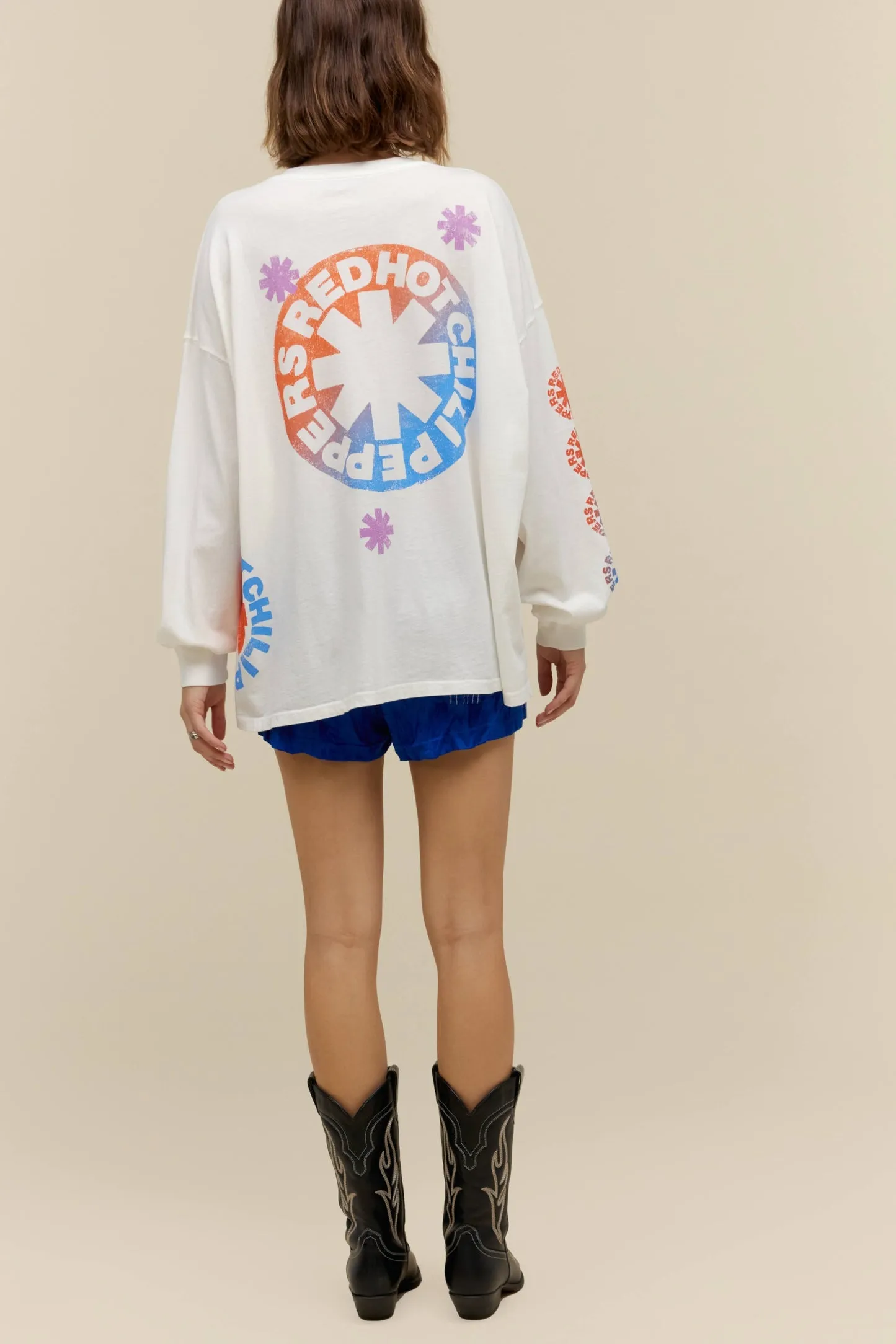 RED HOT CHILI PEPPERS ASTERISK COLLAGE OS LS sold by Care Tucker product image thumbnail 5