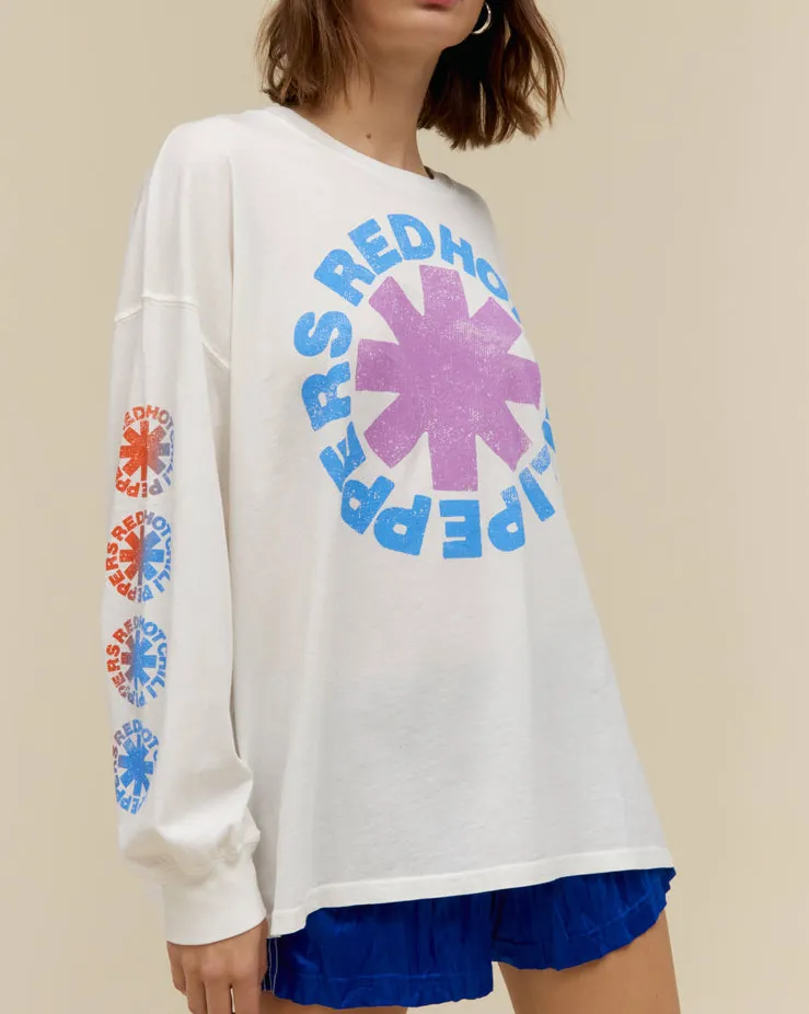 RED HOT CHILI PEPPERS ASTERISK COLLAGE OS LS sold by Care Tucker