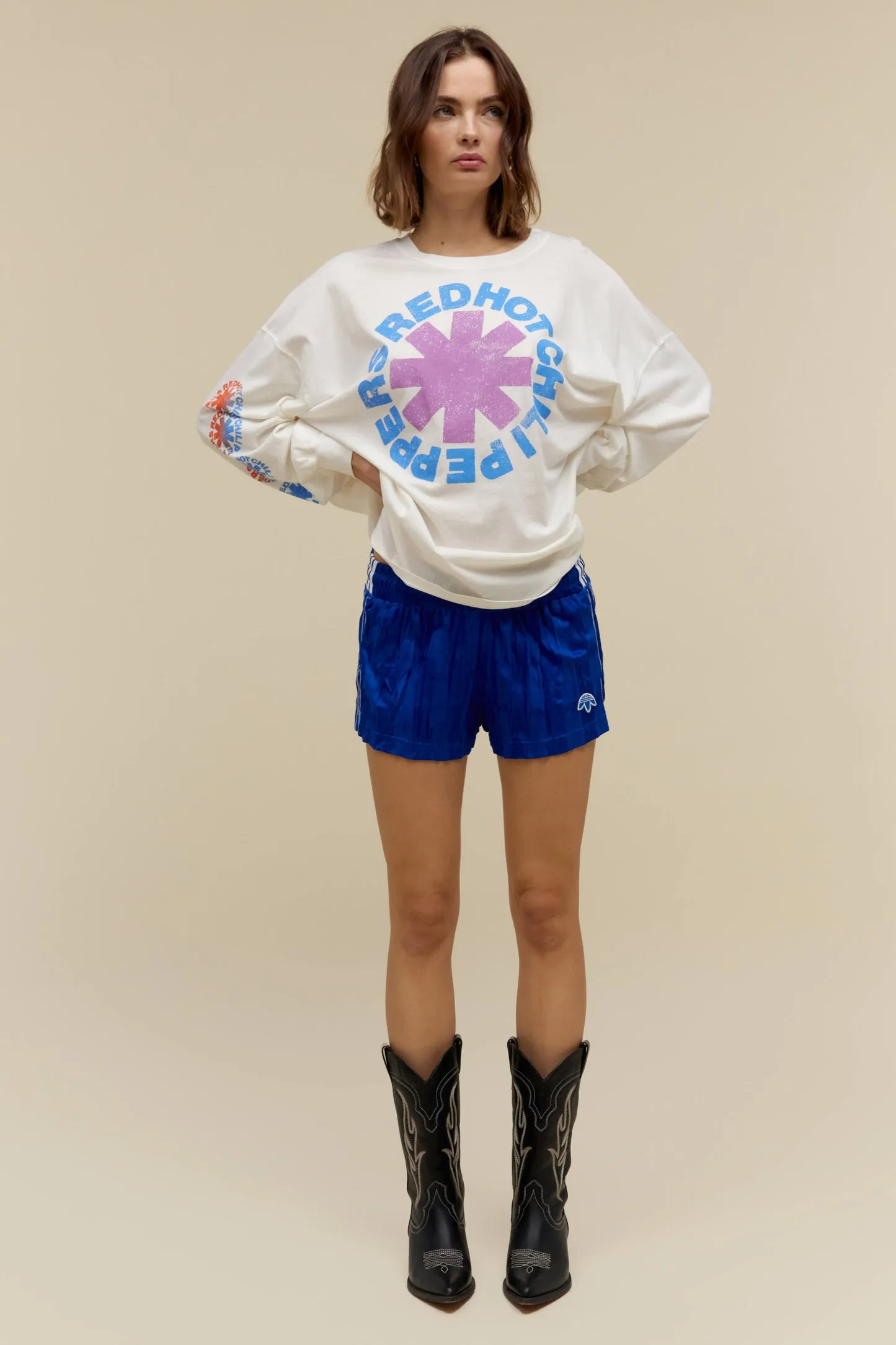 RED HOT CHILI PEPPERS ASTERISK COLLAGE OS LS sold by Care Tucker product image thumbnail 4