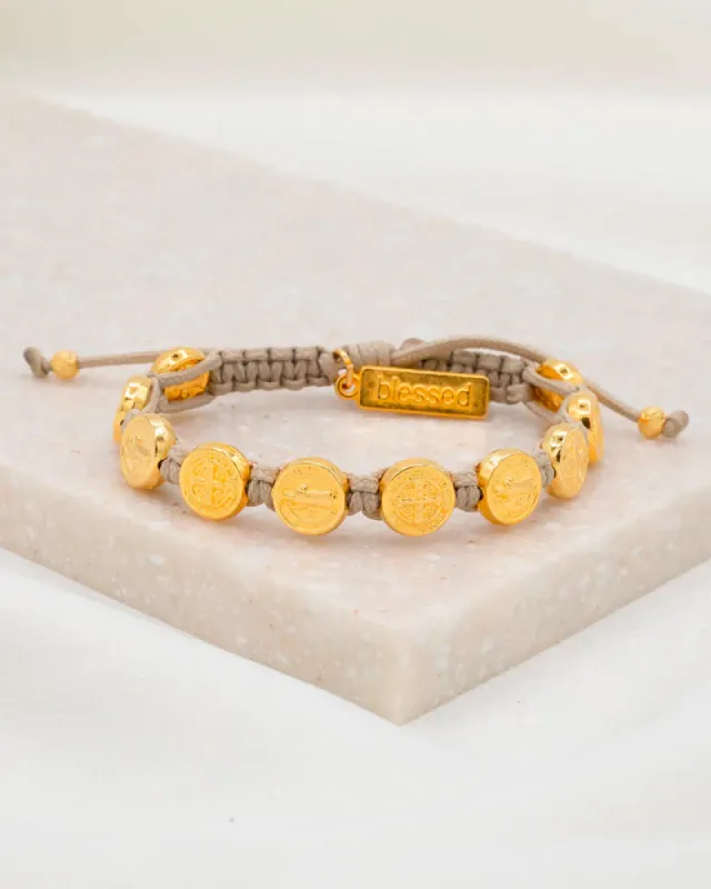 Saint Benedict Protection Bracelet made by Care Tucker