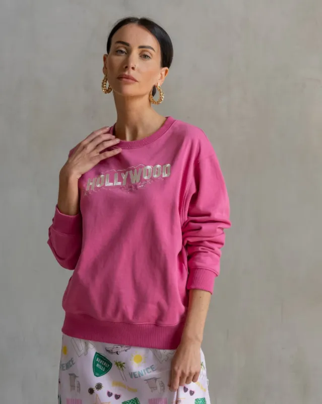 90’s Baggy Crewneck Hollywood sold by Care Tucker