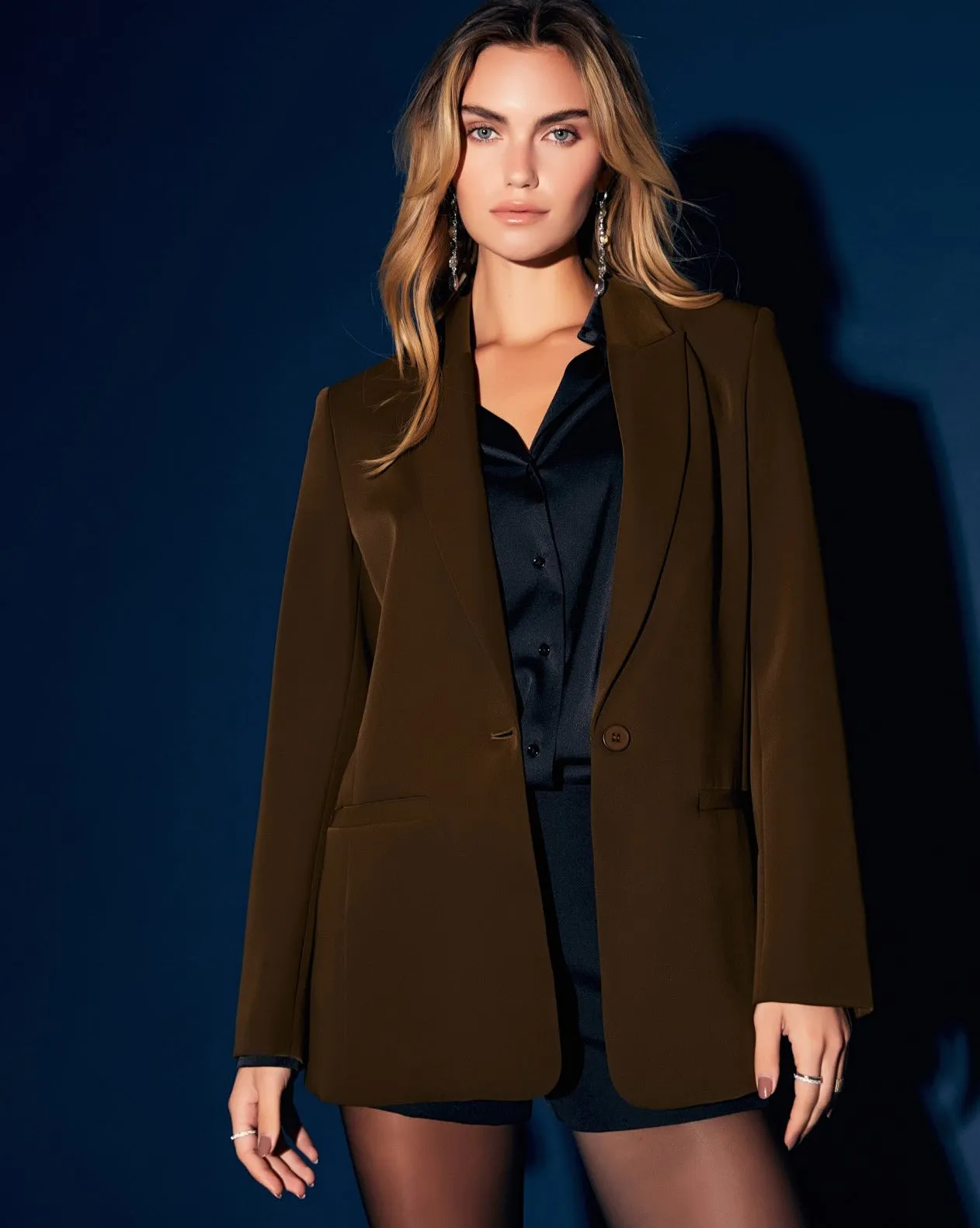 Single-Breasted Blazer sold by Care Tucker product image thumbnail 2