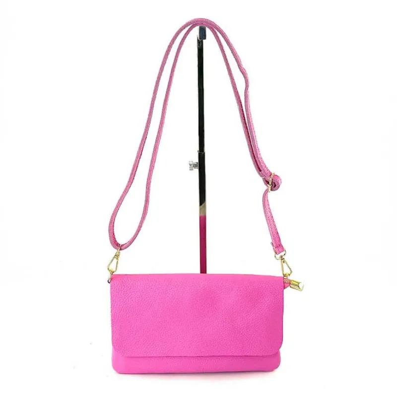 Mini Leather Crossbody Pouch sold by Care Tucker