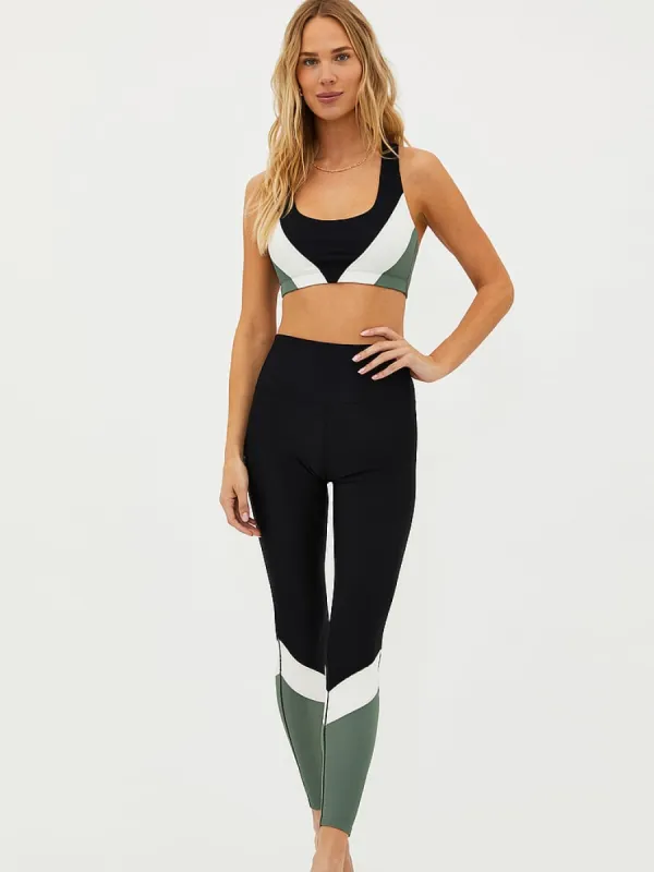 VIENNA LEGGING QUEEN PALM COLORBLOCK sold by Care Tucker