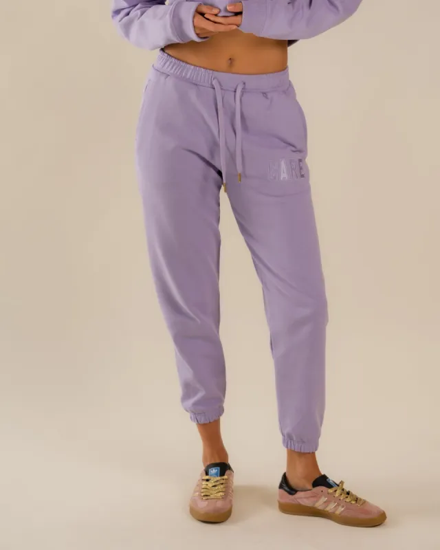 CARE Classic Sweatpants - Lilac sold by Care Tucker