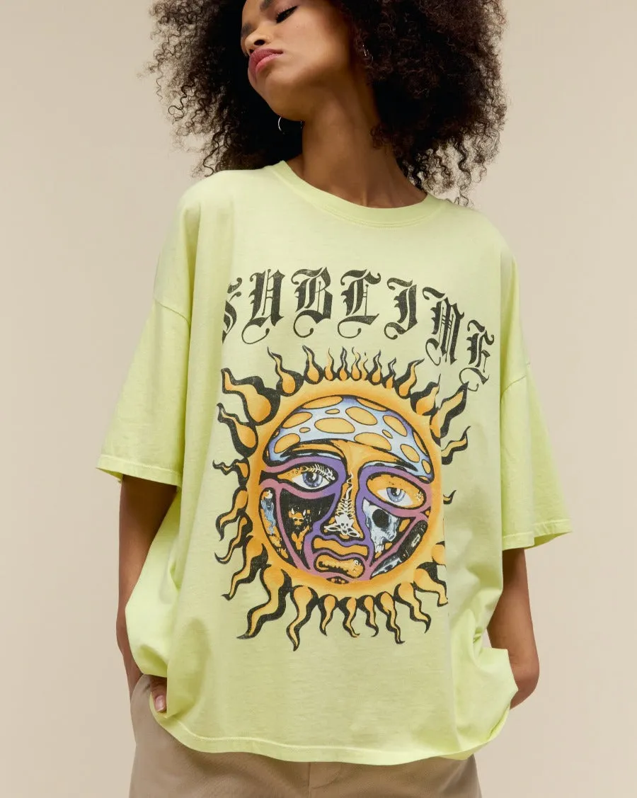 SUBLIME OLD ENGLISH OS TEE IN SUN GLOW sold by Care Tucker product image thumbnail 2