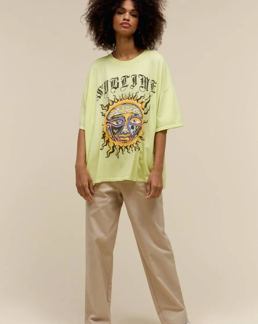 SUBLIME OLD ENGLISH OS TEE IN SUN GLOW sold by Care Tucker product image thumbnail 3