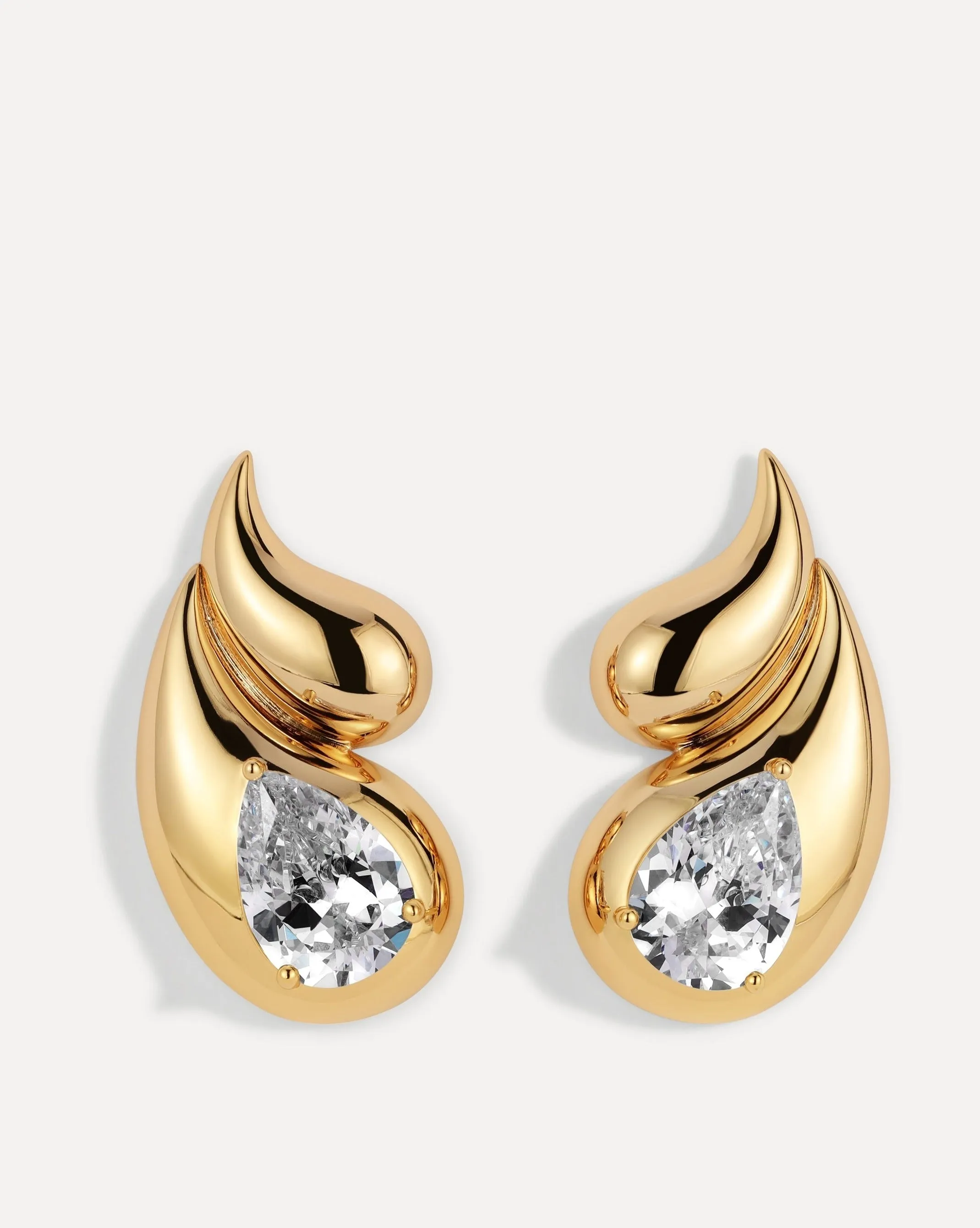 White Cz Sade Earrings sold by Care Tucker