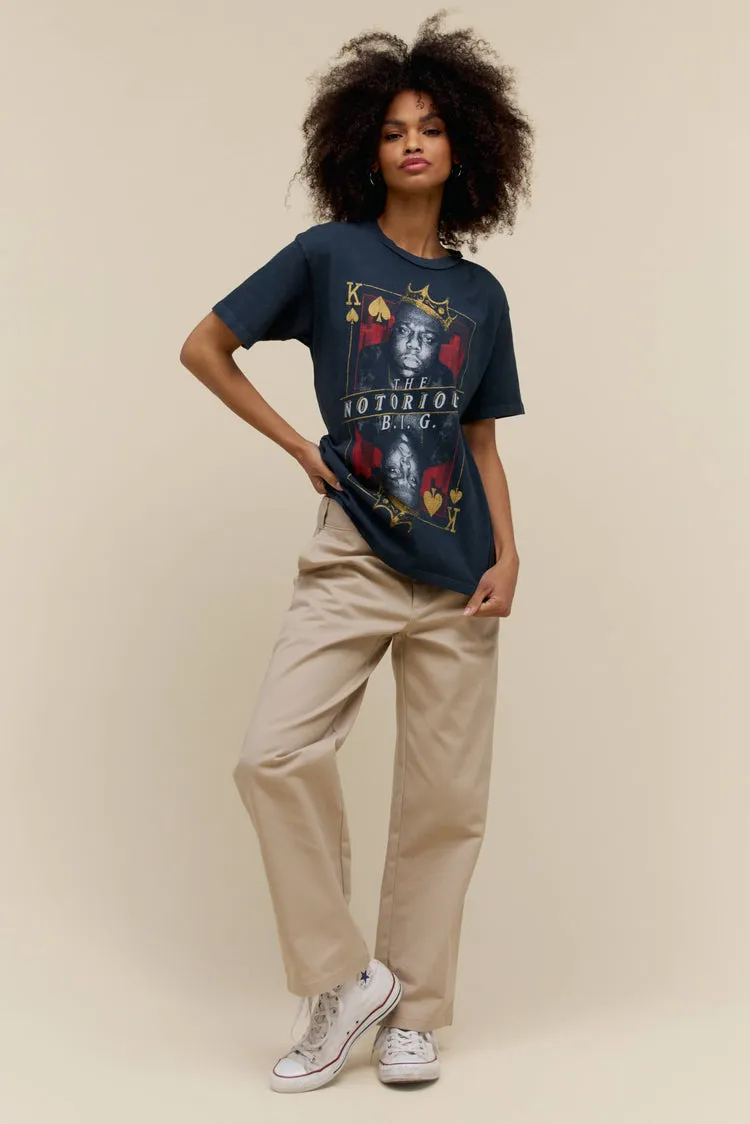 THE NOTORIOUS B.I.G. KING OF SPADES WEEKEND TEE sold by Care Tucker product image thumbnail 3