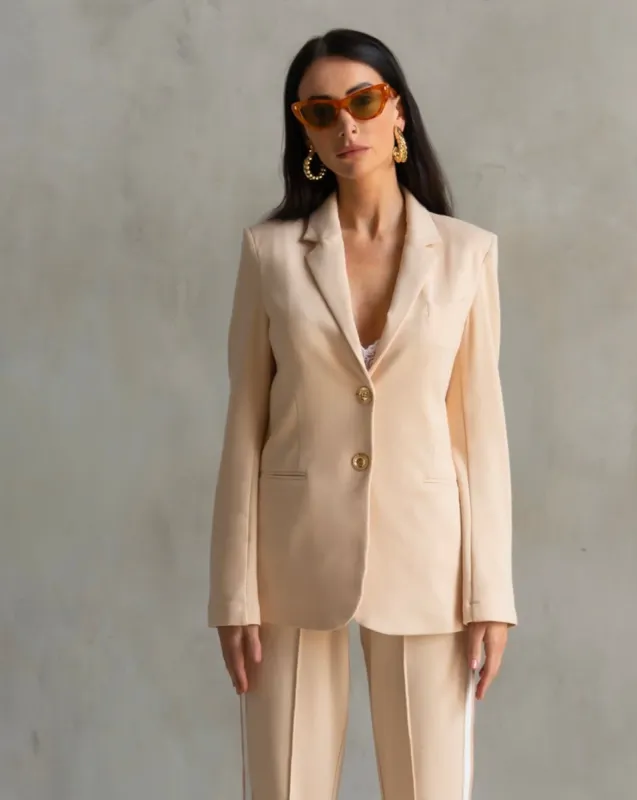 Morrison Interlock Blazer Créme sold by Care Tucker