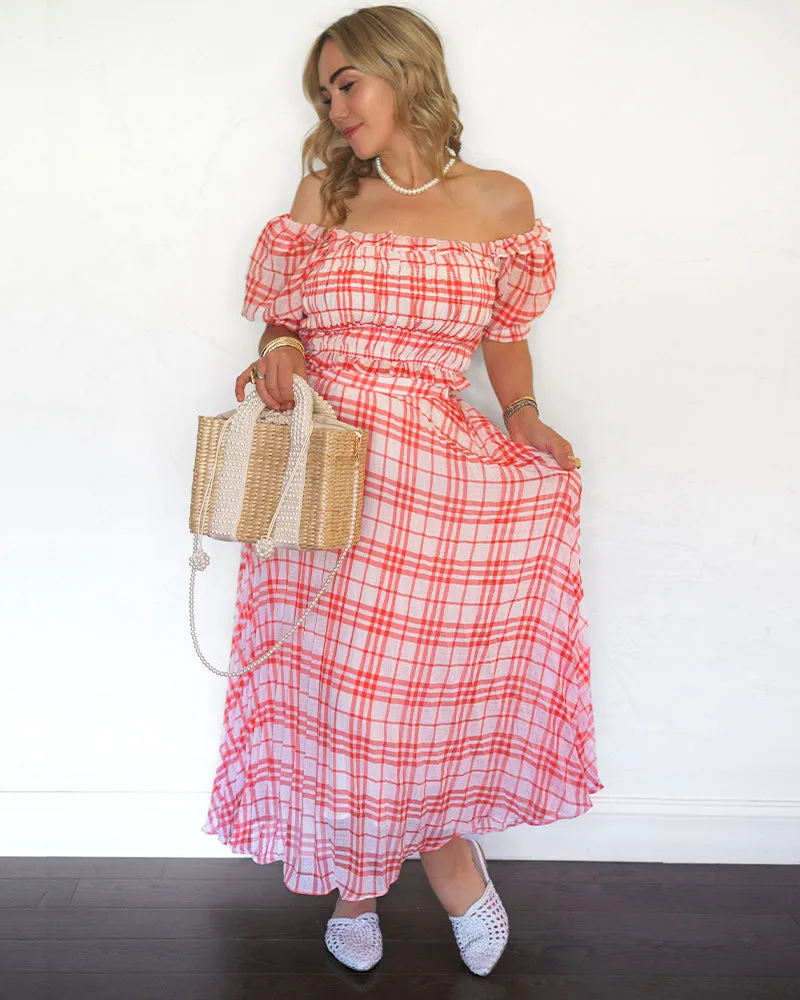 Gingham Skirt sold by Care Tucker product image thumbnail 3
