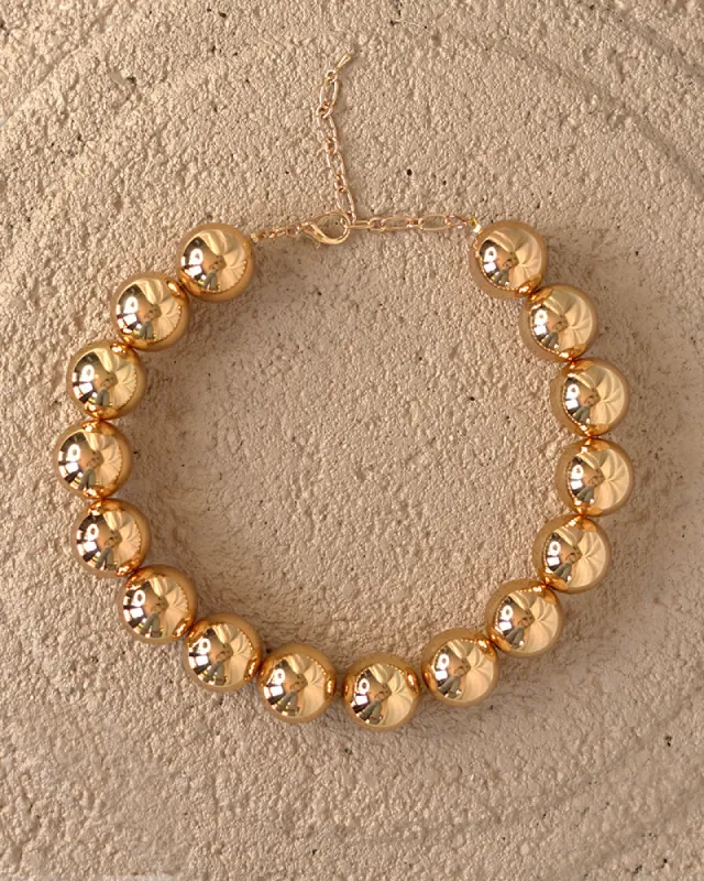 Wilma Chunky Beaded Necklace sold by Care Tucker