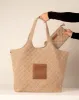 Maxi Quilted Denim Tote Bag Tan sold by Care Tucker