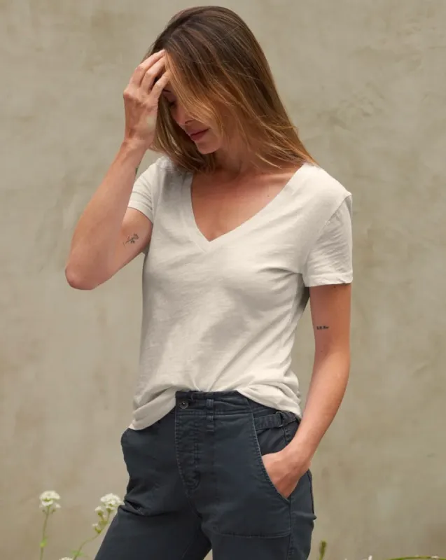 Tyler V Neck Tee sold by Care Tucker