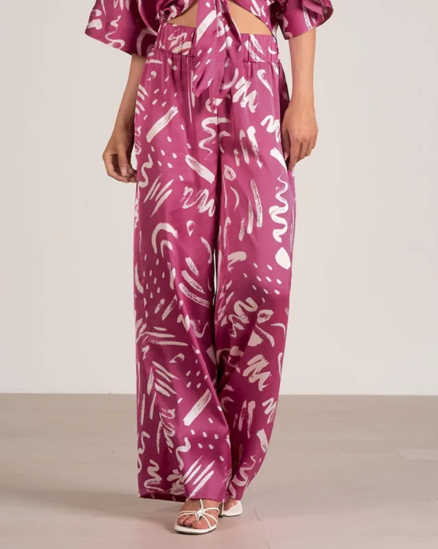 Zade Abstract Pant sold by Care Tucker