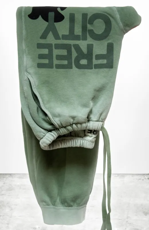 FREECITYLARGE SUNFADES pocket sweatpant - JOSHUATREE sold by Care Tucker