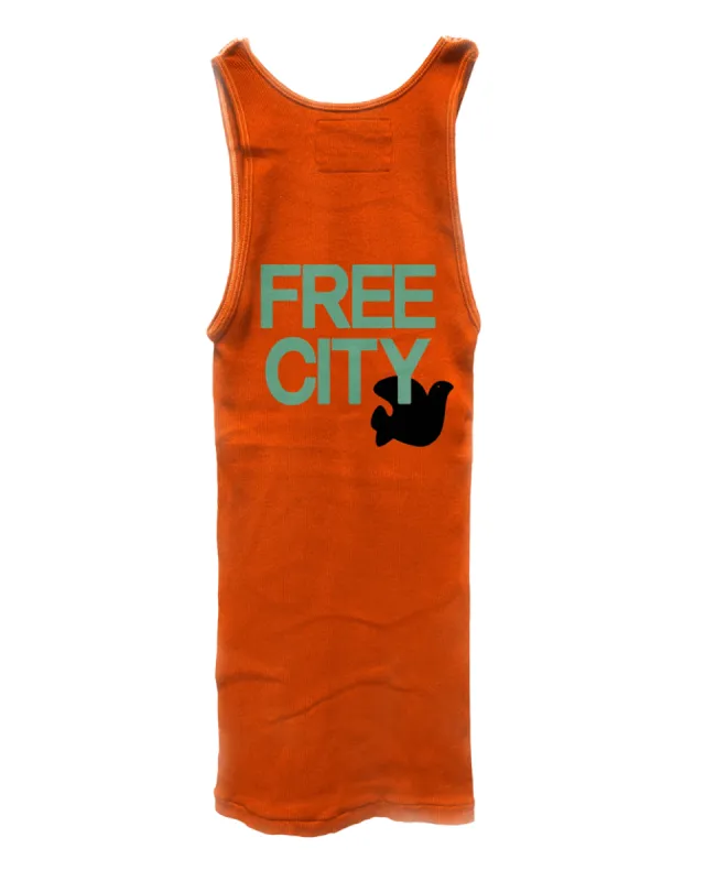 FREECITY RTU/1999 SUPERVINTAGE TANK - Orange Machine sold by Care Tucker