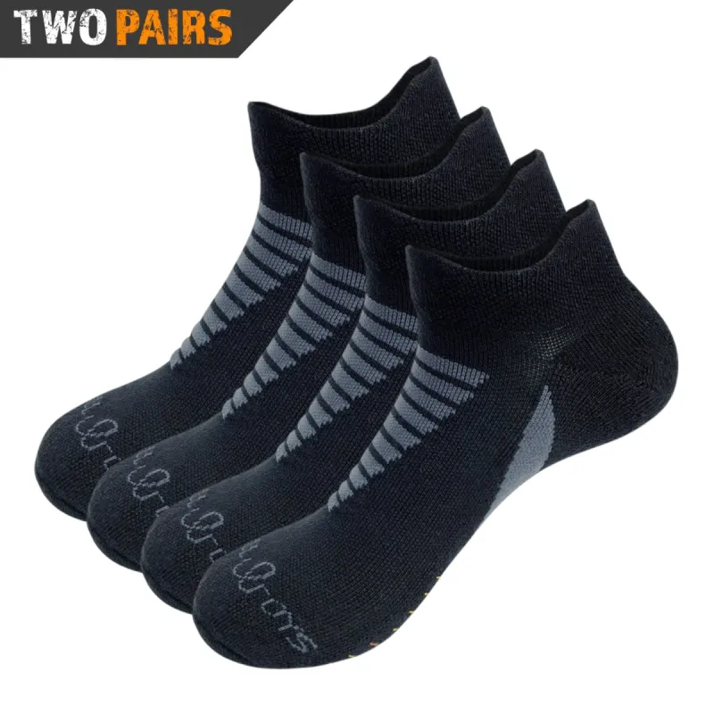 Bamboo Terry Ankle Socks - 2 Pairs sold by Chill Boys