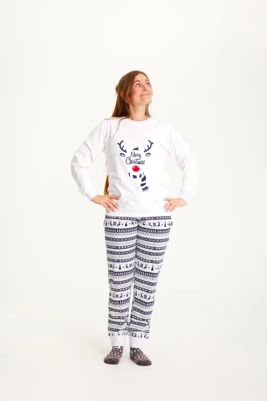 Cute pajamas navy - Women. sold by Christmas Sweats