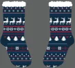 Comfy sock 8 - wHAT sold by Christmas Sweats
