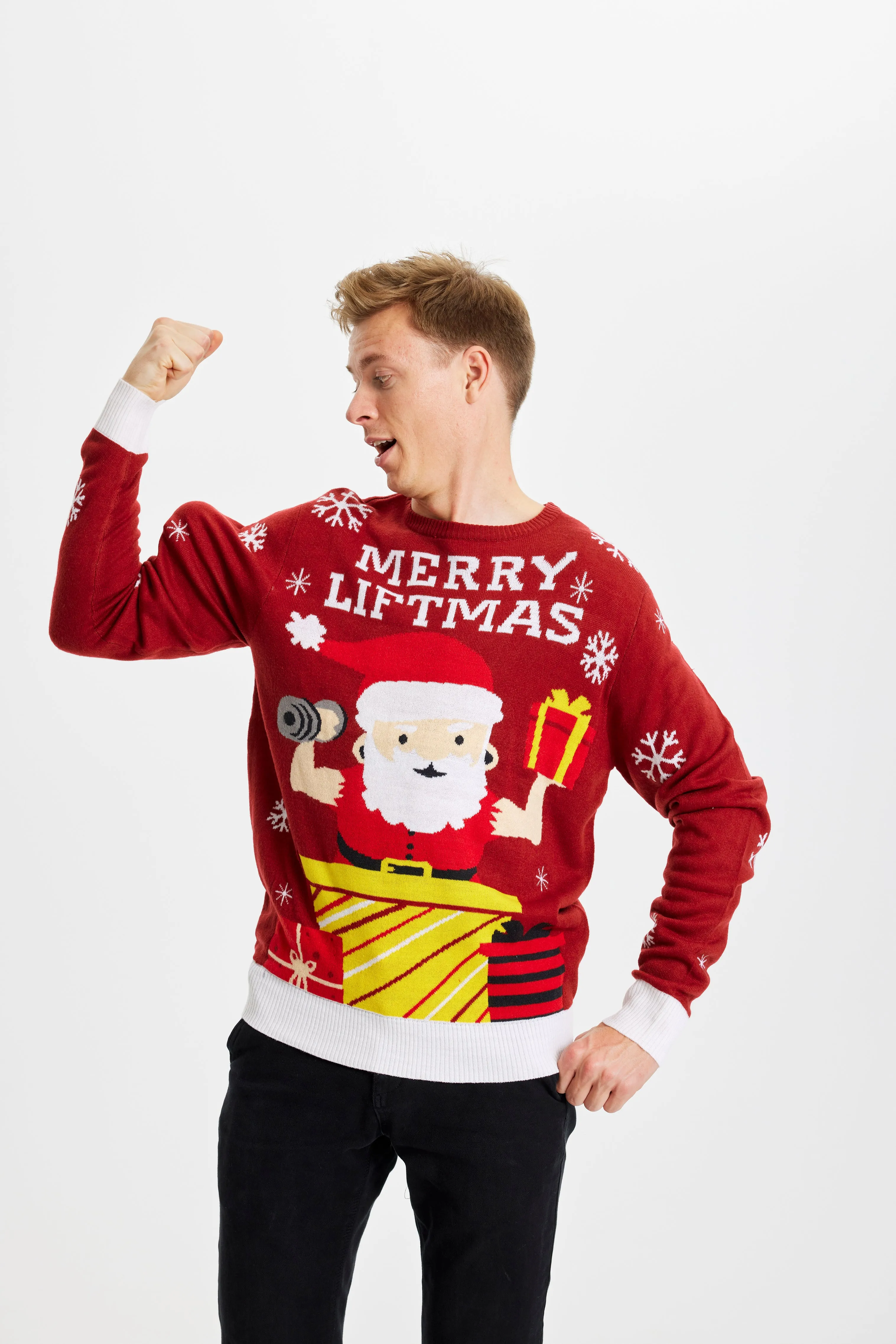 Merry Liftmas - Men sold by Christmas Sweats