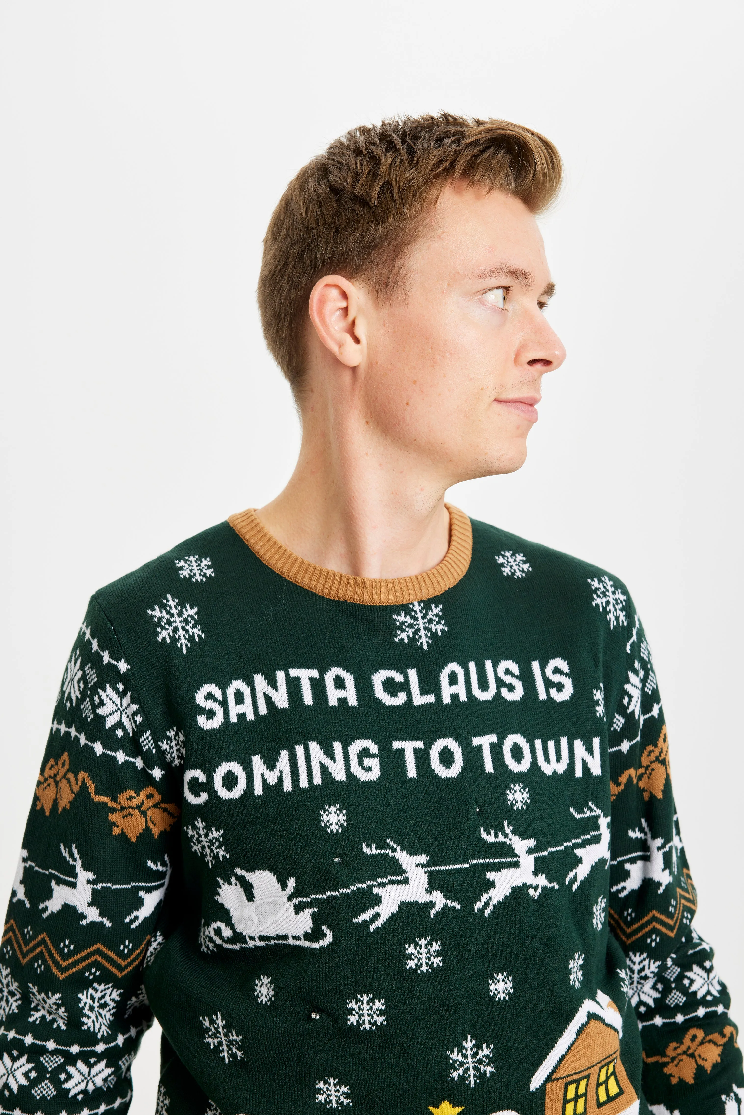 Christmas Tree Sweater LED - Men sold by Christmas Sweats product image thumbnail 3