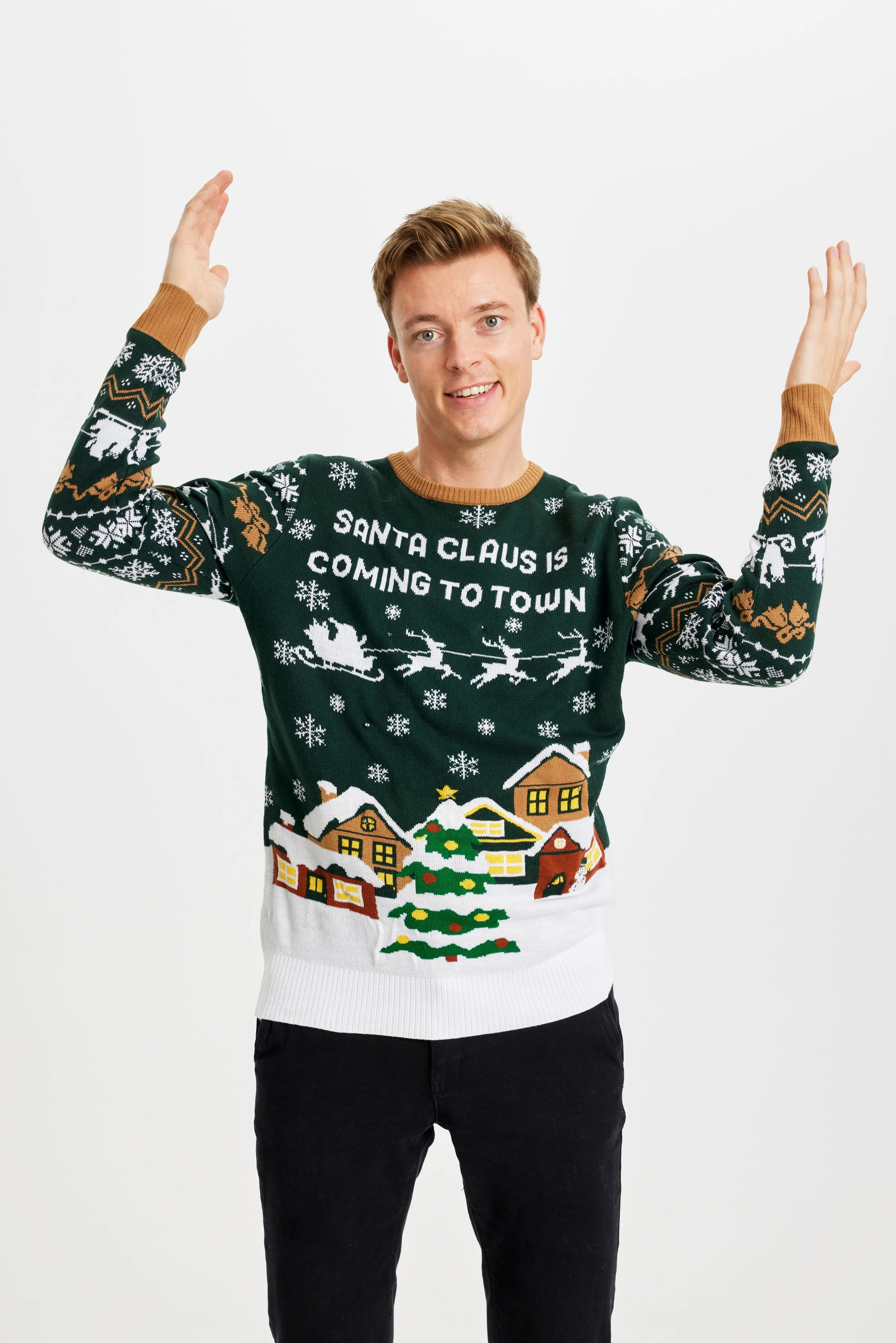 Christmas Tree Sweater LED - Men sold by Christmas Sweats product image thumbnail 2