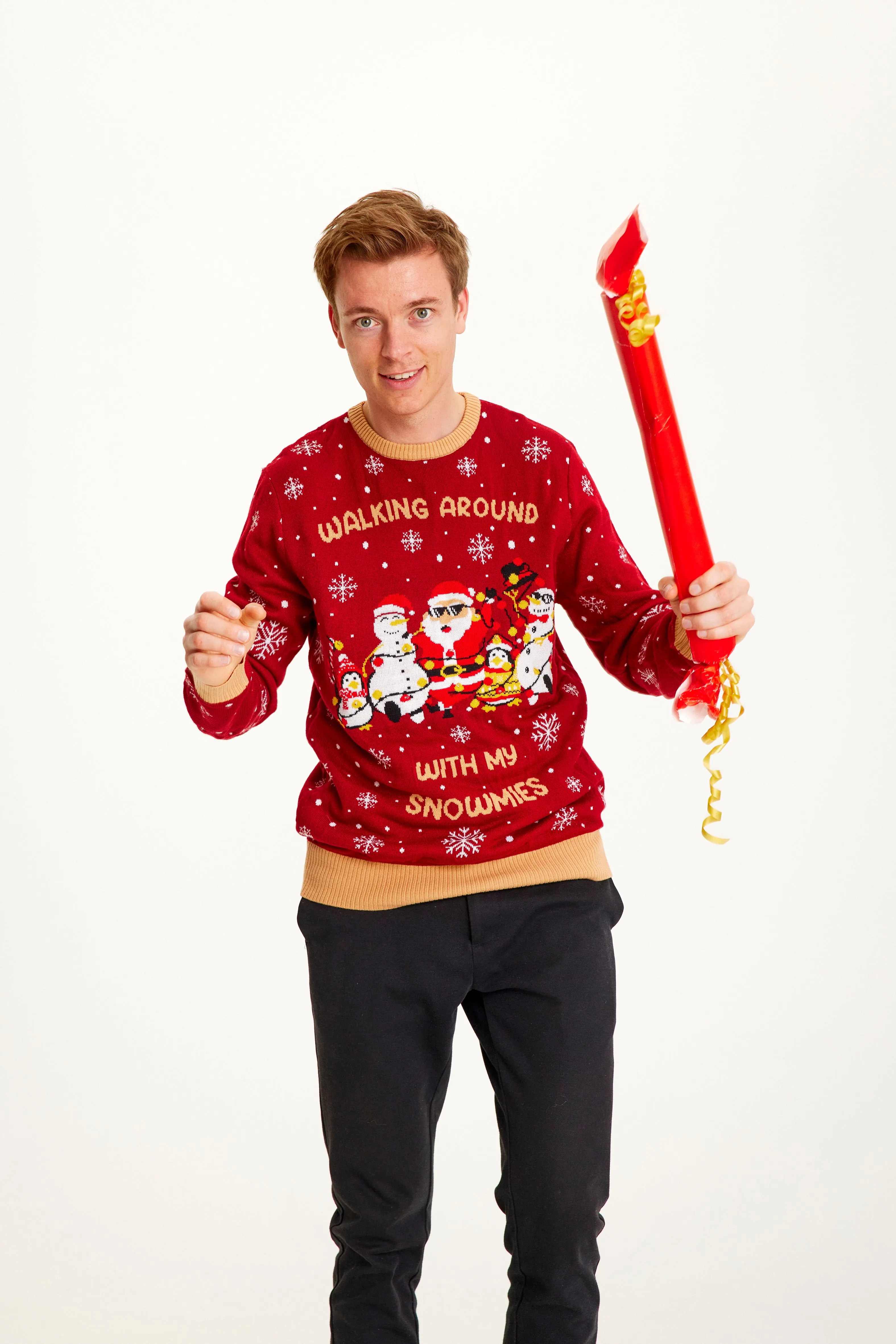 Walking around with my snowmies - Men sold by Christmas Sweats