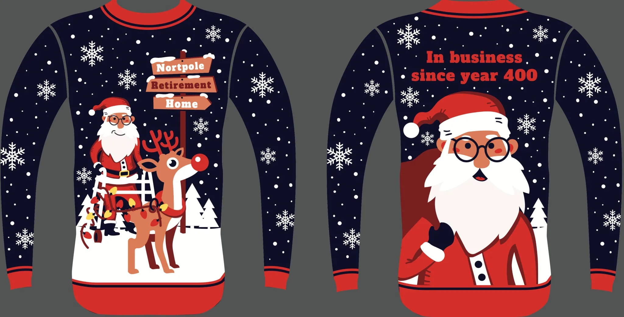 Retirement Sweater sold by Christmas Sweats