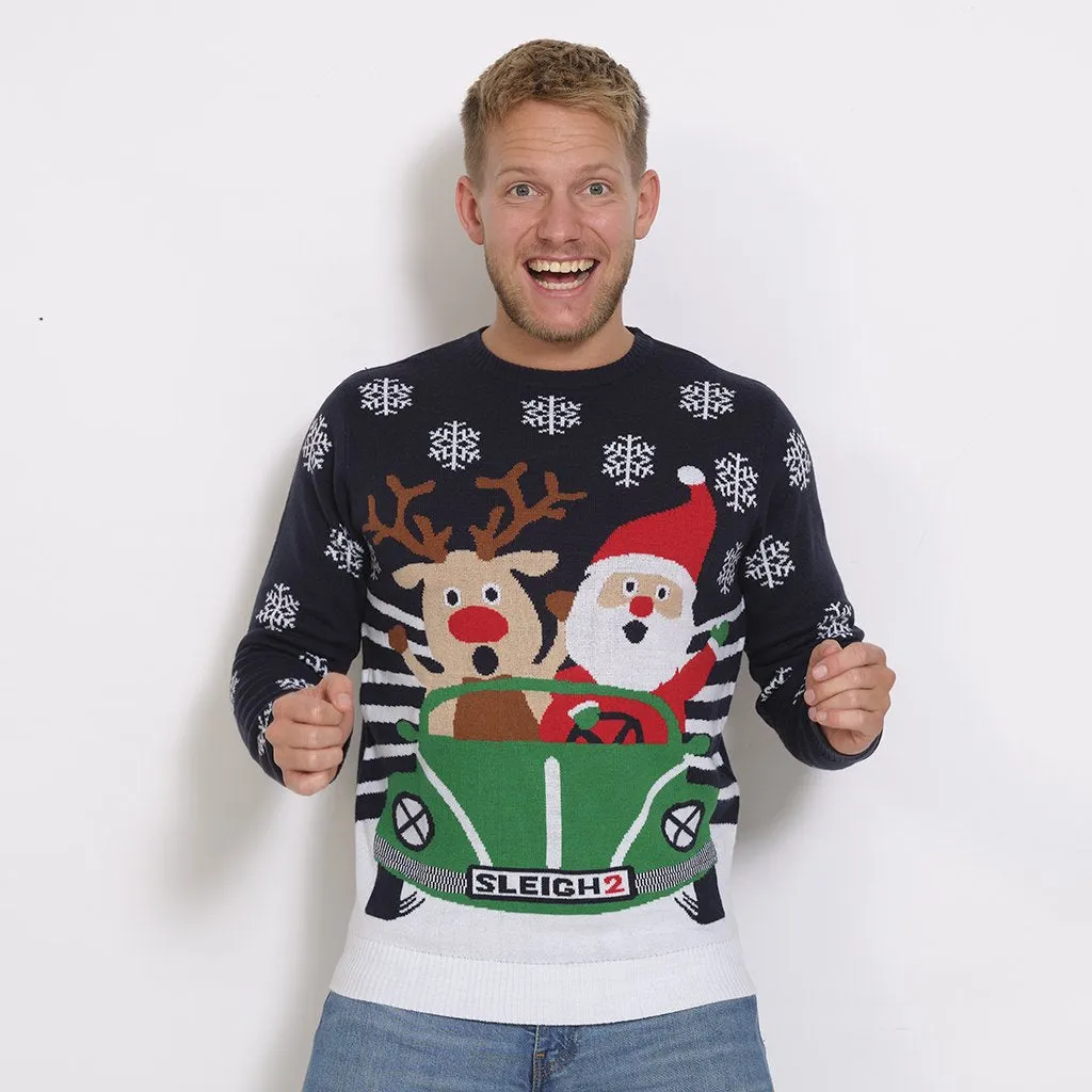 Roadtrip Christmas Sweater - Men sold by Christmas Sweats
