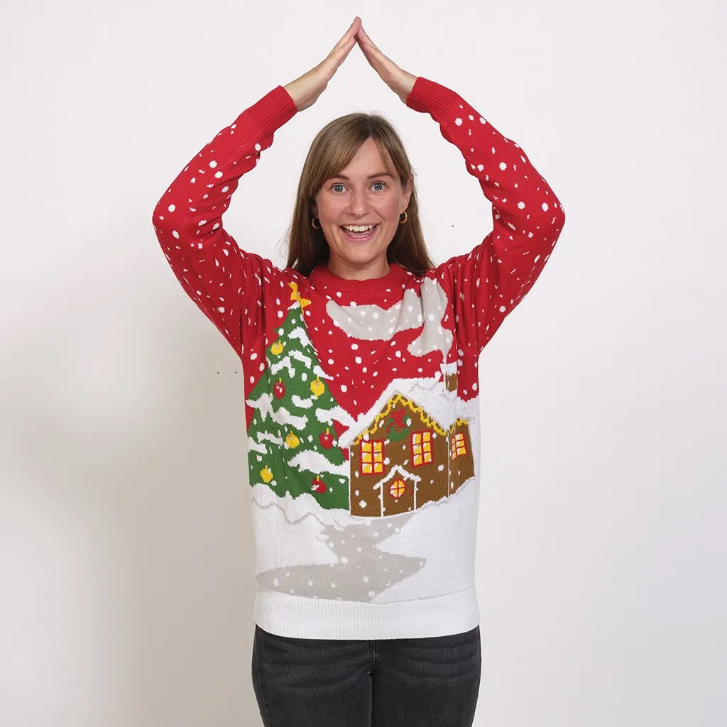 LED house Christmas sweater sold by Christmas Sweats product image thumbnail 2