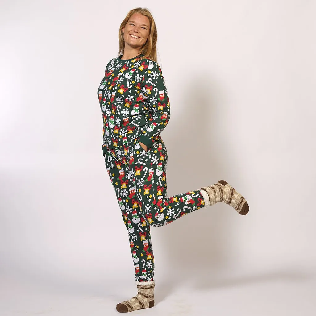 The cozy Christmas pajamas sold by Christmas Sweats product image thumbnail 3